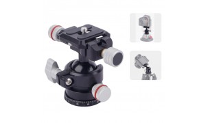 CAME-TV 360° Aluminum Panoramic Ball Head с пластиной Arca-Swiss: гибкость и точность для ваших съёмок