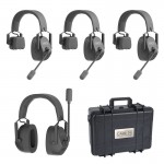 CAME-TV Mix 3 Single Ear & 1 Dual Ear 4 Pack